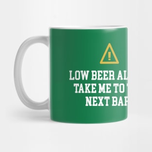 Low Beer Alert Mug